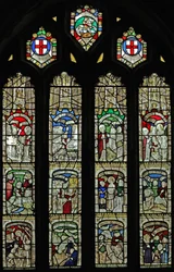 Window 6 depicting the St. George window