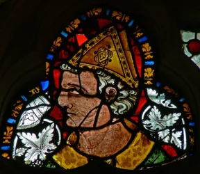 Window 2 depicting St Cuthbert