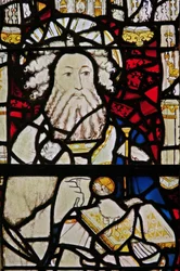 Window depicting St John the Baptist