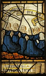 Window 3 depicting a donor - Borase family