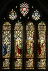 Window depicting the Evangelists
