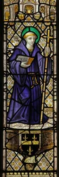 Window depicting St Calloway