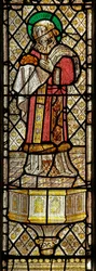 Window depicting St Stephen