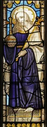 Window depicting Christ