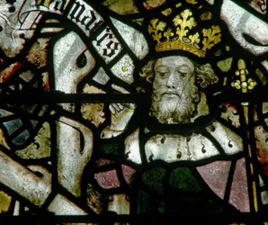 Window depicting Manasses on the Tree of Jesse