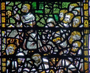 Window depicting the Agony in the Garden