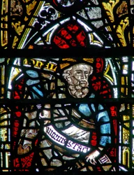 Window depicting the Prophet Joel