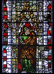 Window depicting the Prophet Zechariah