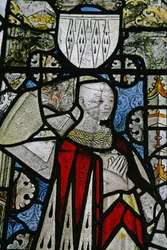 Window w6 depicting a donor - Elizabeth Fitzwauter