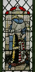 Window depicting a donor - Margaret Barnard