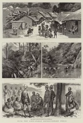 With the Chin-Lushai Expeditionary Force