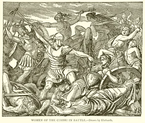 Women of the Cimbri in Battle
