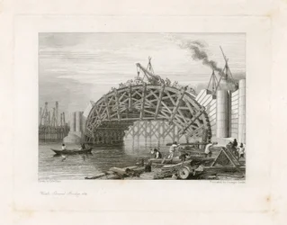 Works, Strand Bridge (i.e., Waterloo Bridge), London