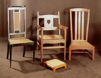 Arts and Crafts chairs, c.1896-1925
