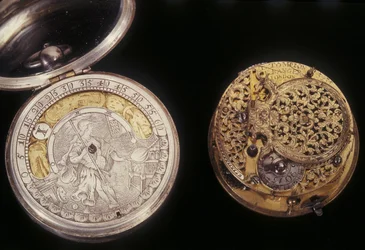 Two pocket watches, c.1660 & c.1705
