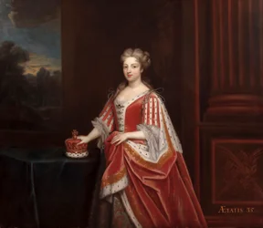 Portrait of Queen Caroline Wilhelmina of Brandenburg-Ansbach as Princess of Wales, 1720s