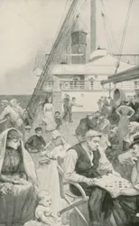 Amusements on Board an Emigrant Ship
