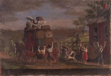 Study for the Pemigewasett Coach, c.1880-89