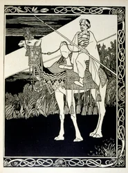 Enak before Gomorrah, from the book Judah illustrated by Ephraim Moses Lilien