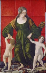 Wife of Hasdrubal and Her Children