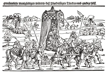 Fragment of a broadside on the Turkish invasion of Hungary