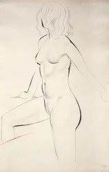 Standing Female Nude