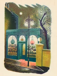 Chemist Shop at Night