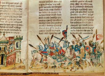 Cavaliers under the Command of Byzantine Emperor Heraclius, c.1350