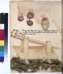 Cannon, Cannonballs, and Powder Keg, c.1430