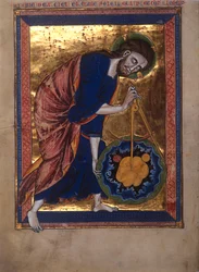 God the Father Measuring the Universe