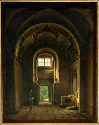 Interior of a Chapel of the Church of the Feuillants in Paris