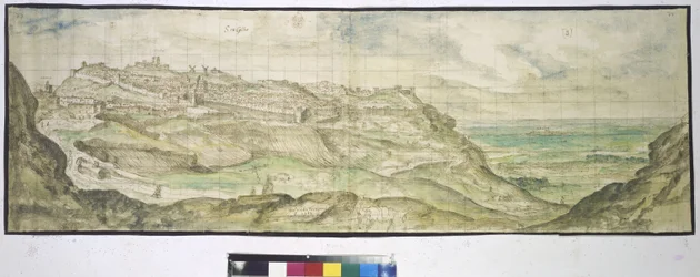 Pen drawings by Anton Wyngaerdi and Georg Hoefnagel