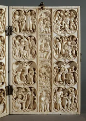 Scenes from the Passion of Christ and the Life of Saint Mary