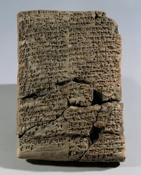 Tablet with Cuneiform Writing