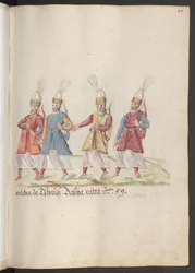The Court of a Pasha and Sultan: Four Turkish Archers from the Sultan