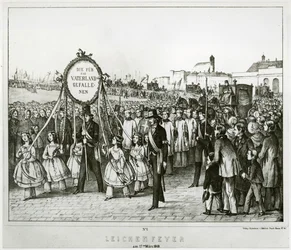 Victims of the first battles are buried in Vienna