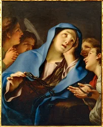 Virgin of Sorrows Surrounded by Angels