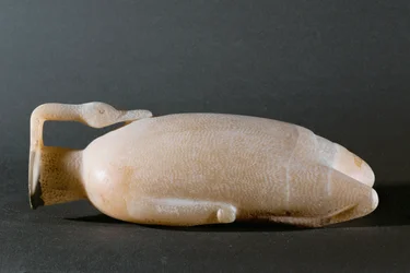 Water Bottle in the Shape of a Trussed Duck