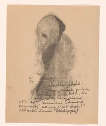 Abstract Figure with Beard
