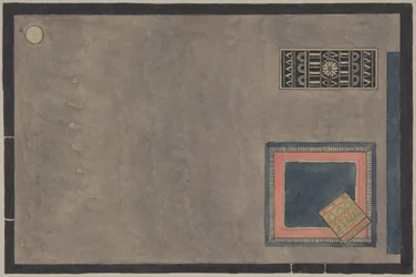 View of Interior for Paris Exhibition 1925, with Rugs, 1824