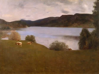 Evening Landscape from Kviteseid