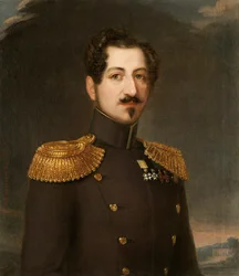 Portrait of Oscar I, King of Sweden and Norway, 1844