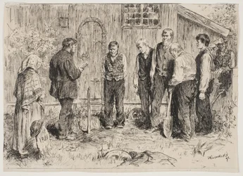 A Poor Burial in a Norwegian Mountain Village