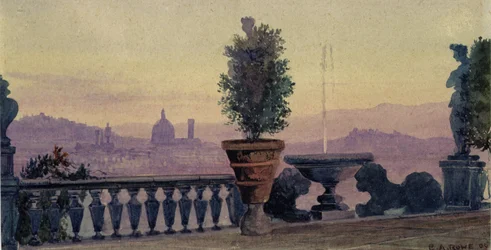 A View of Florence from the Surrounding Hills, 1904