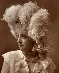 Miss Wadman, British Actress, 1888
