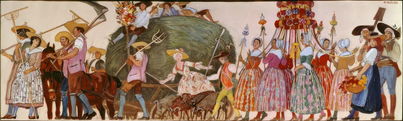 Festive Procession, The Hay Wagon