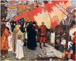 The Departure of John and Sebastian Cabot from Bristol in 1497