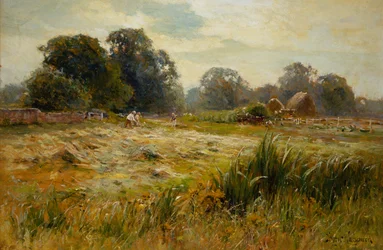 Turning the Hay, near Epping, Essex