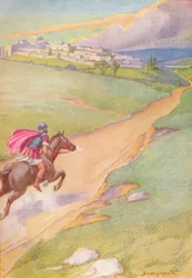 A Messenger Was Seen Spurring His Horse Toward the City