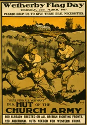 Poster for Wetherby Flag Day, Thursday 29th March, 1917